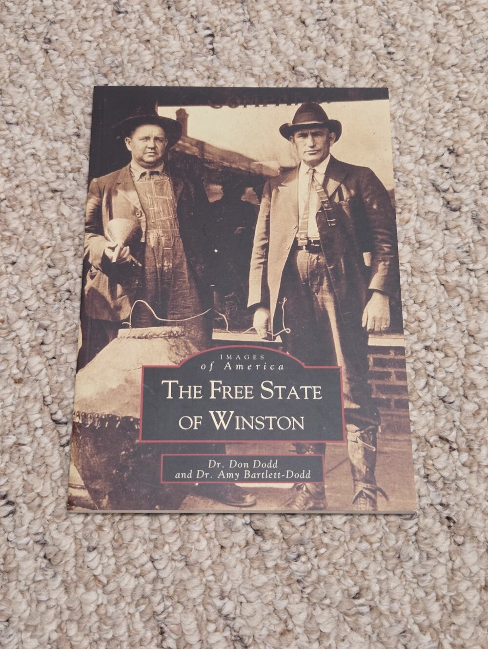 Images of America: The Free State of Winston - Paperback Book, Brown Sepia Cover